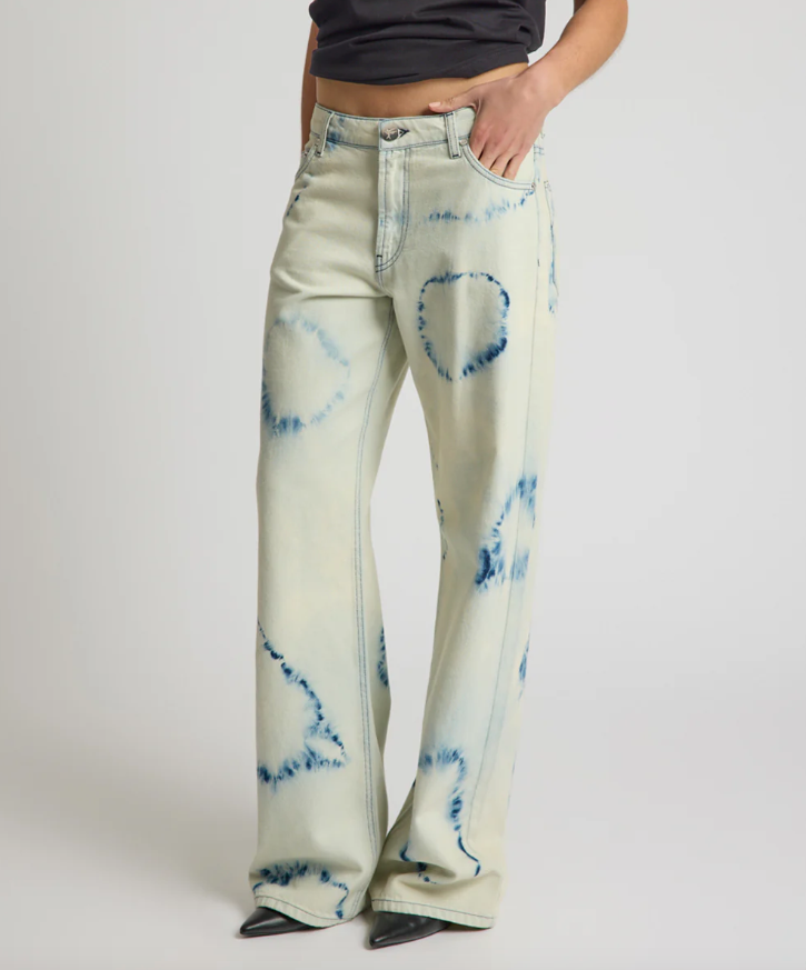 One Teaspoon Revival Tie-Dye Lowriders Denim