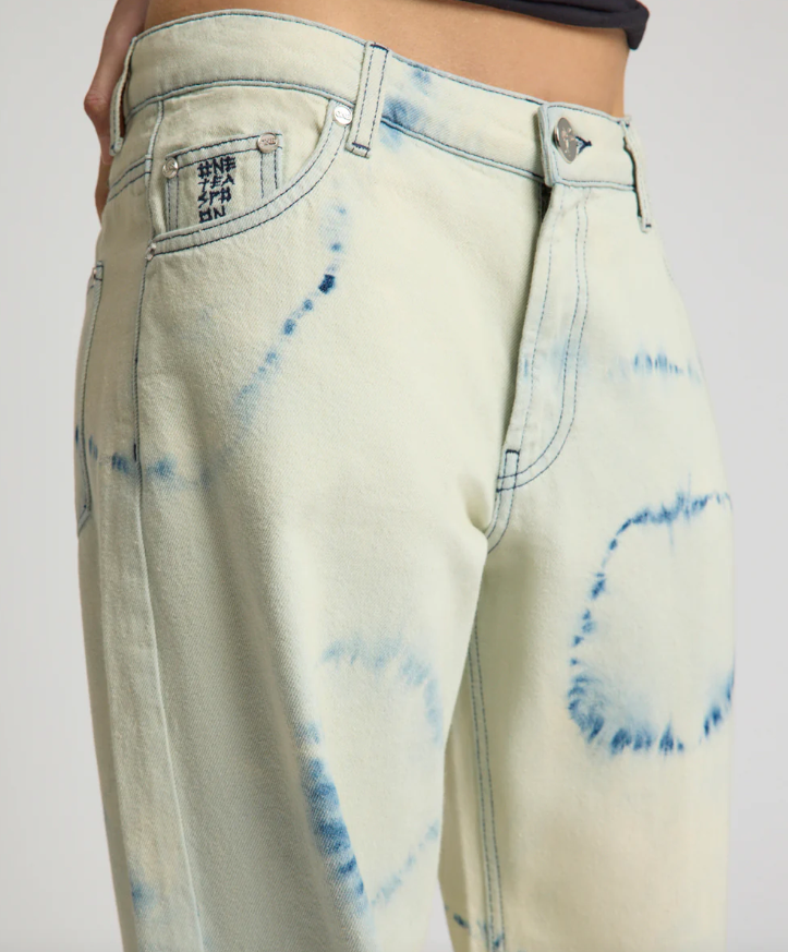 One Teaspoon Revival Tie-Dye Lowriders Denim