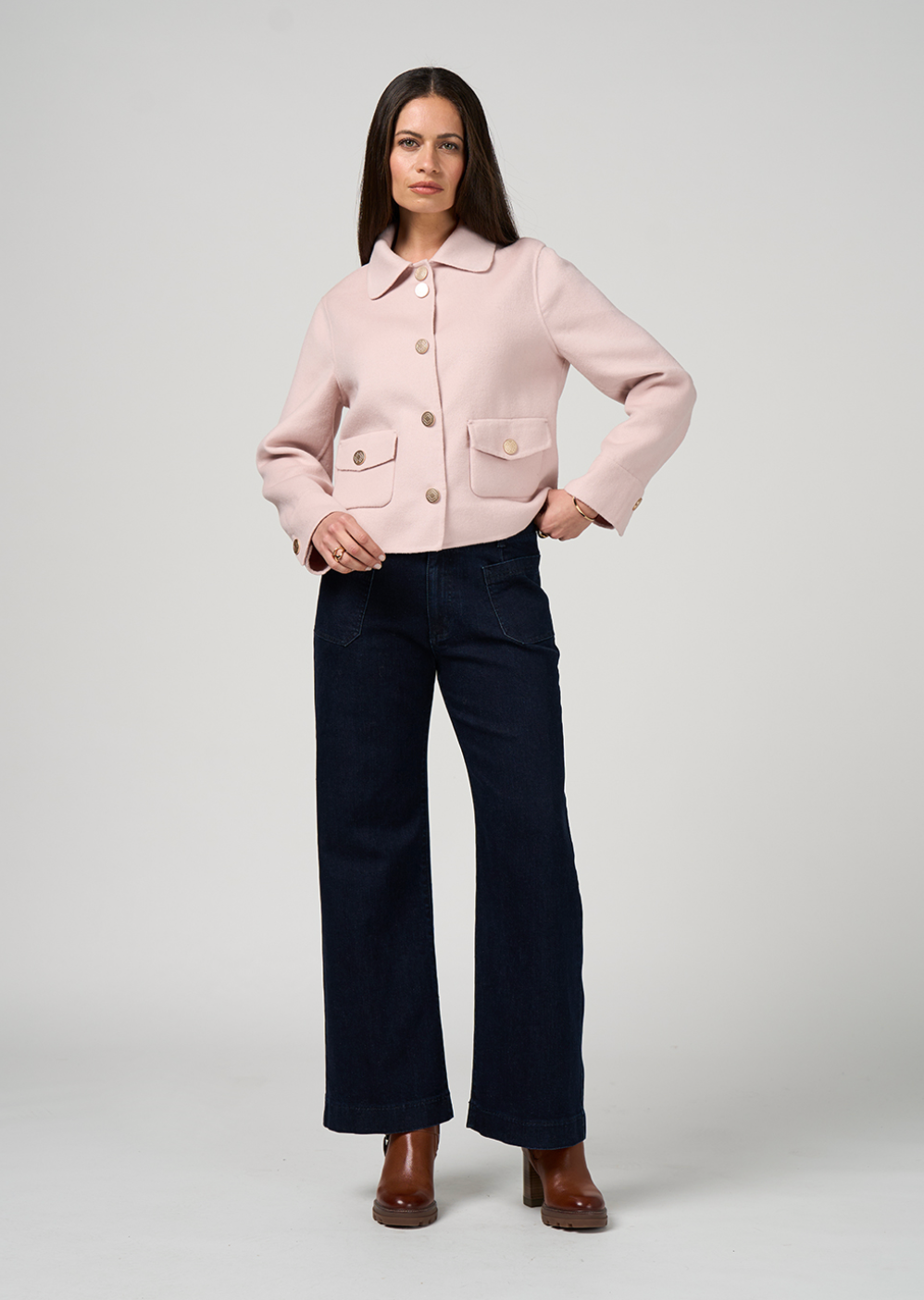 Aspen Jacket Dusky Blush Loobie's Story