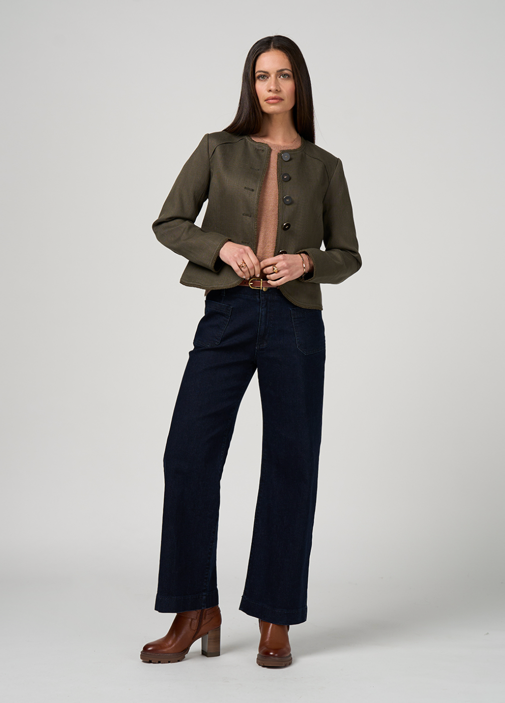 Marlowe Jacket Olive Loobie's Story