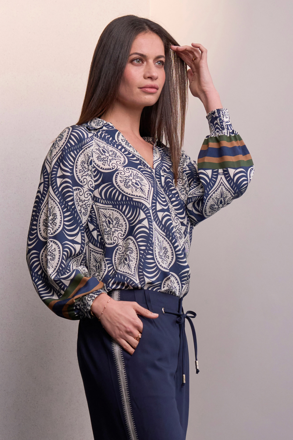 Opaline Top Indigo Multi Loobie's Story