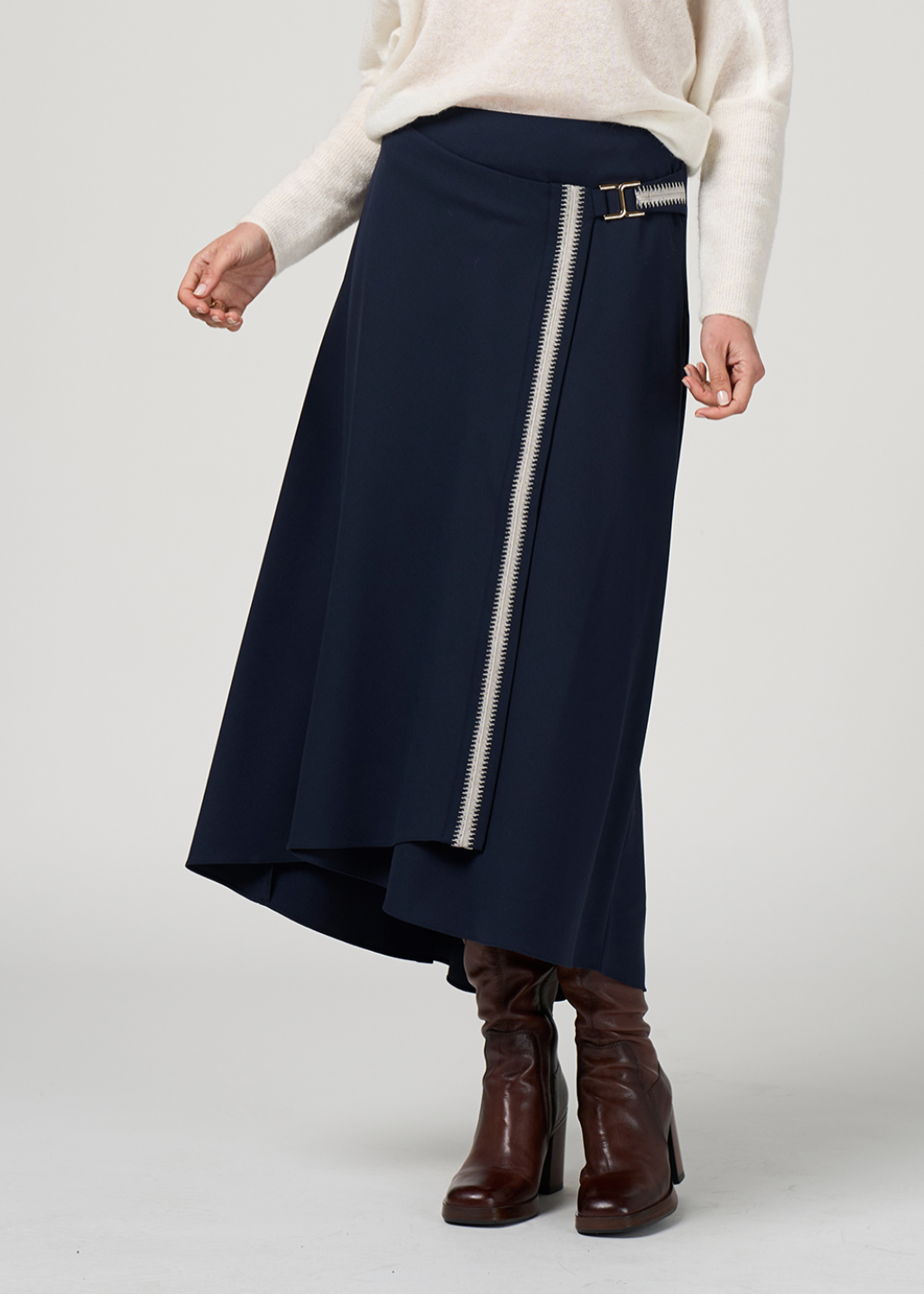 Bespoke Skirt Indigo Loobie's Story