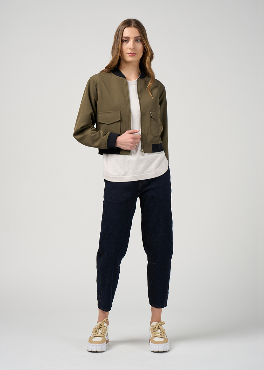 Cavalry Jacket Khaki Madly Sweetly