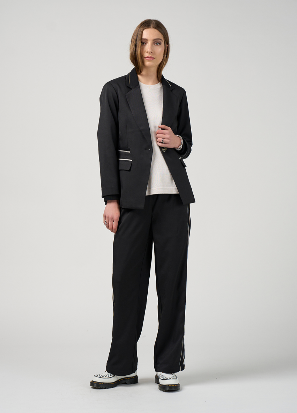 Tactical Blazer Black Madly Sweetly