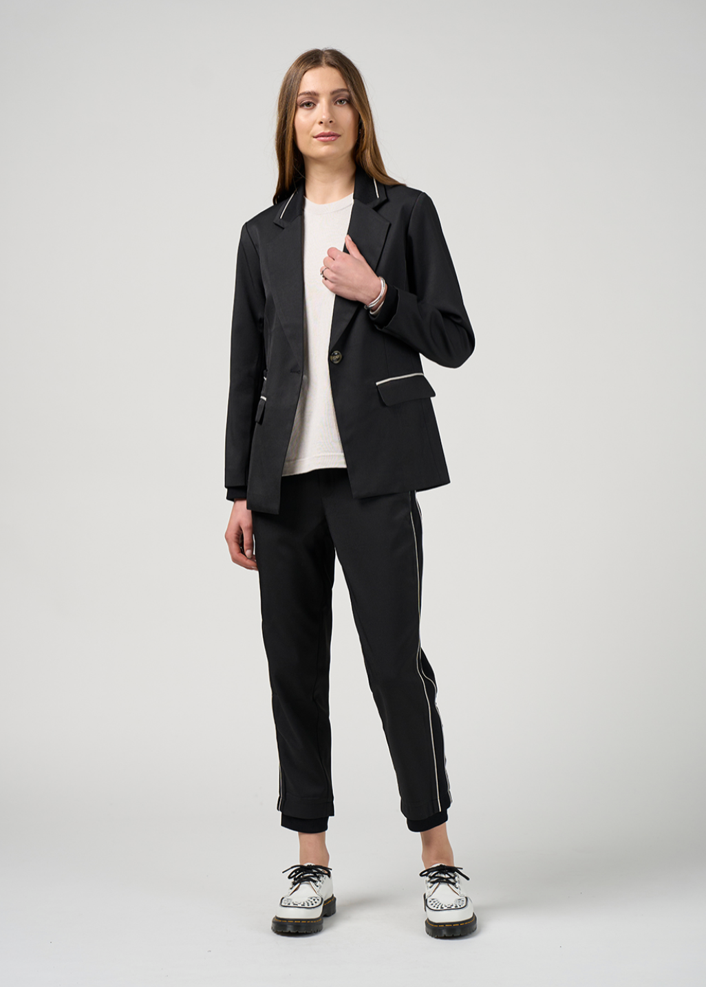 Tactical Blazer Black Madly Sweetly