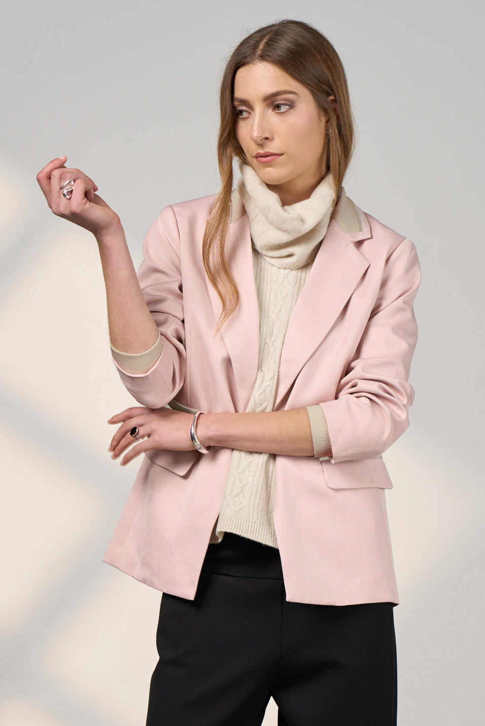 Tactical Blazer Blush Madly Sweetly