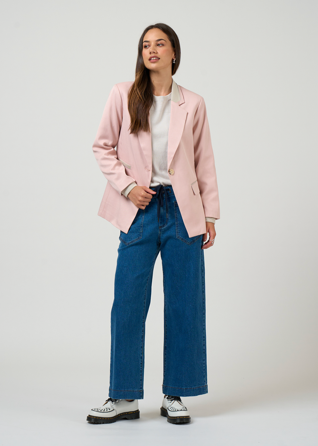 Tactical Blazer Blush Madly Sweetly