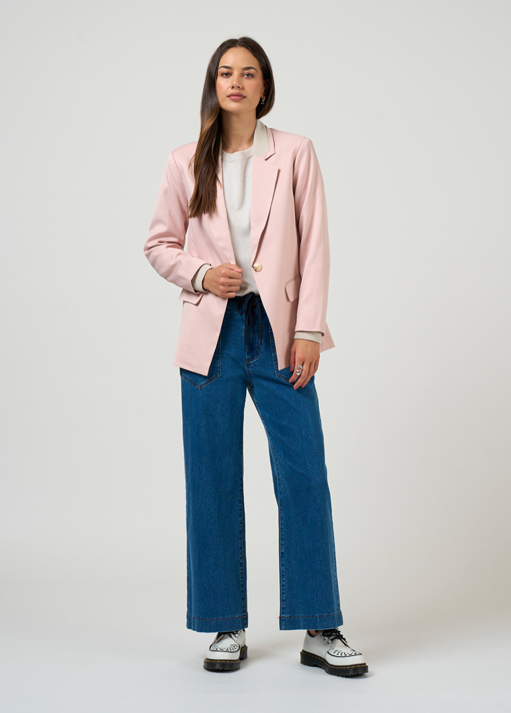 Tactical Blazer Blush Madly Sweetly