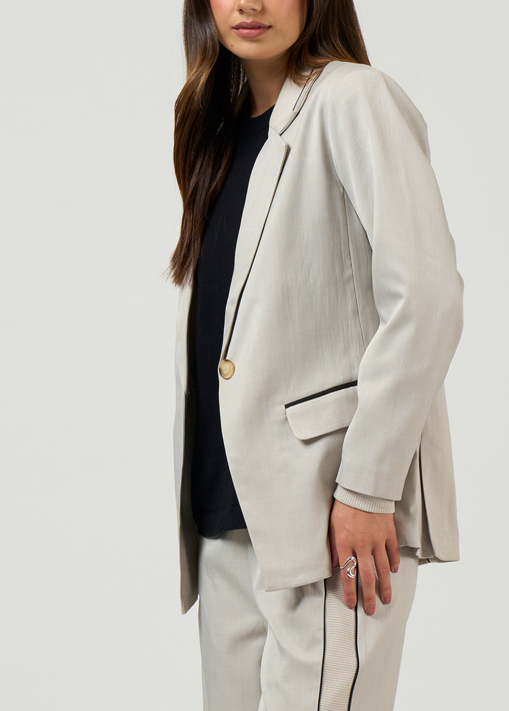 Tactical Blazer Pumice Madly Sweetly