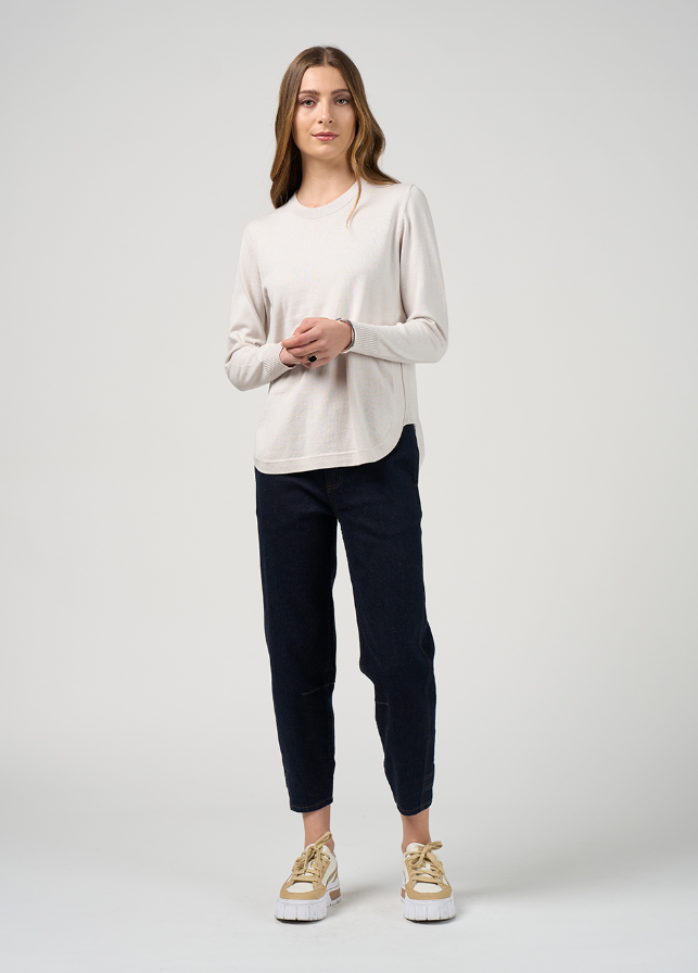 On Repeat Sweater Winter White Madly Sweetly