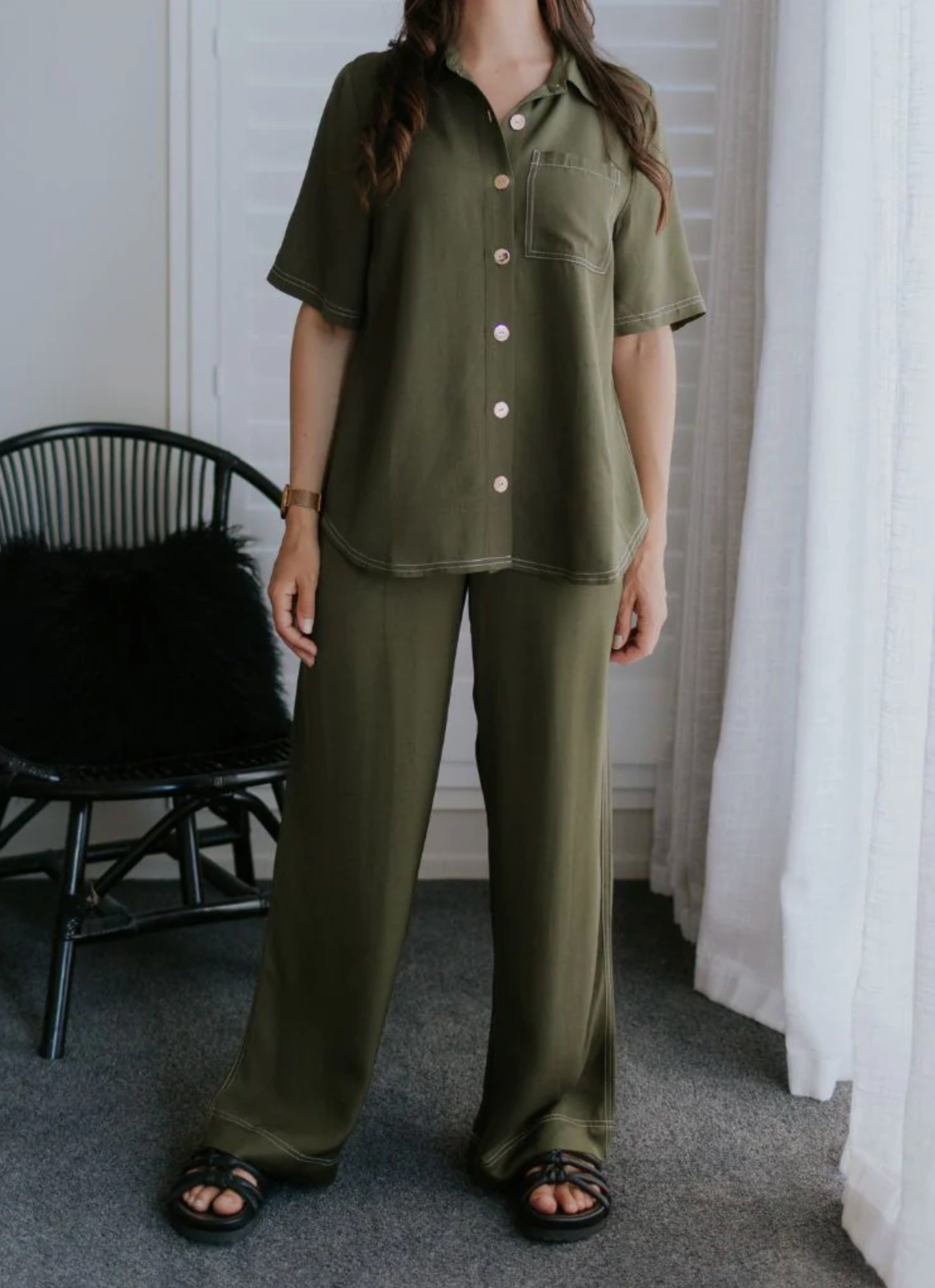 Bowie Pant Bonsai Moke