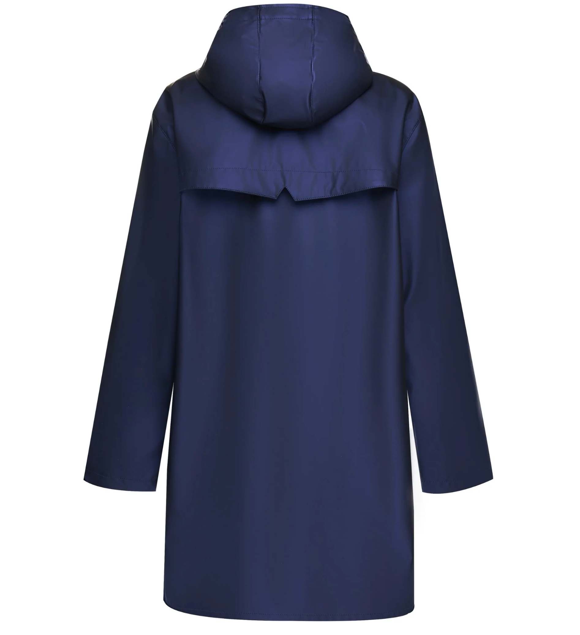 CHARLIE Metallic Blue RainCoat MOKE