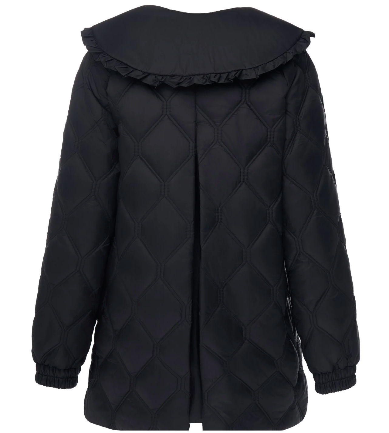 TESS Quilt Coat Black MOKE