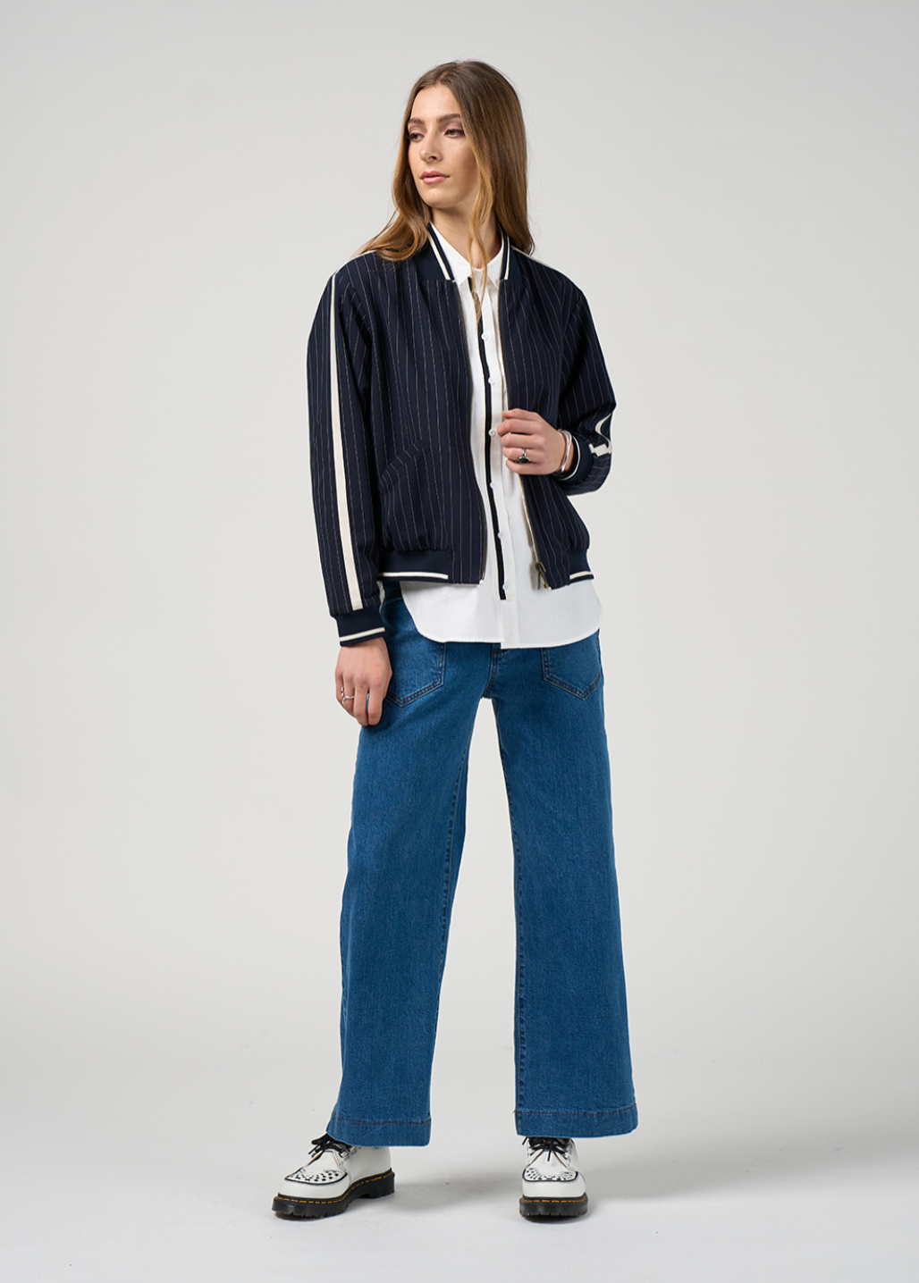 Trax Reversible Jacket Navy/Vanilla