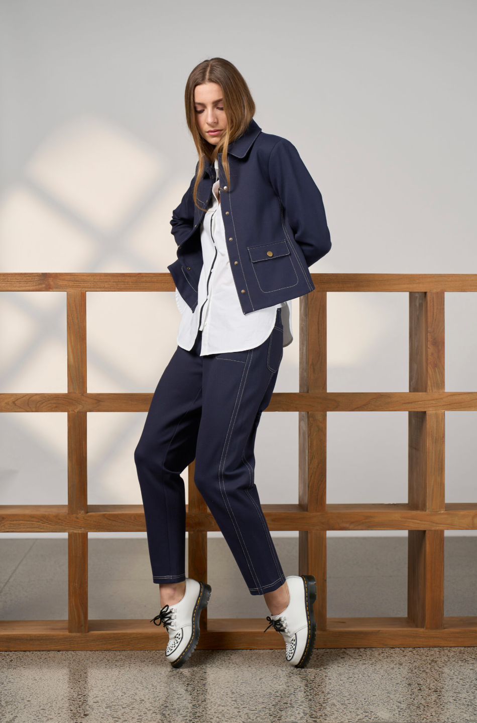 Highlight Jacket Navy Madly Sweetly