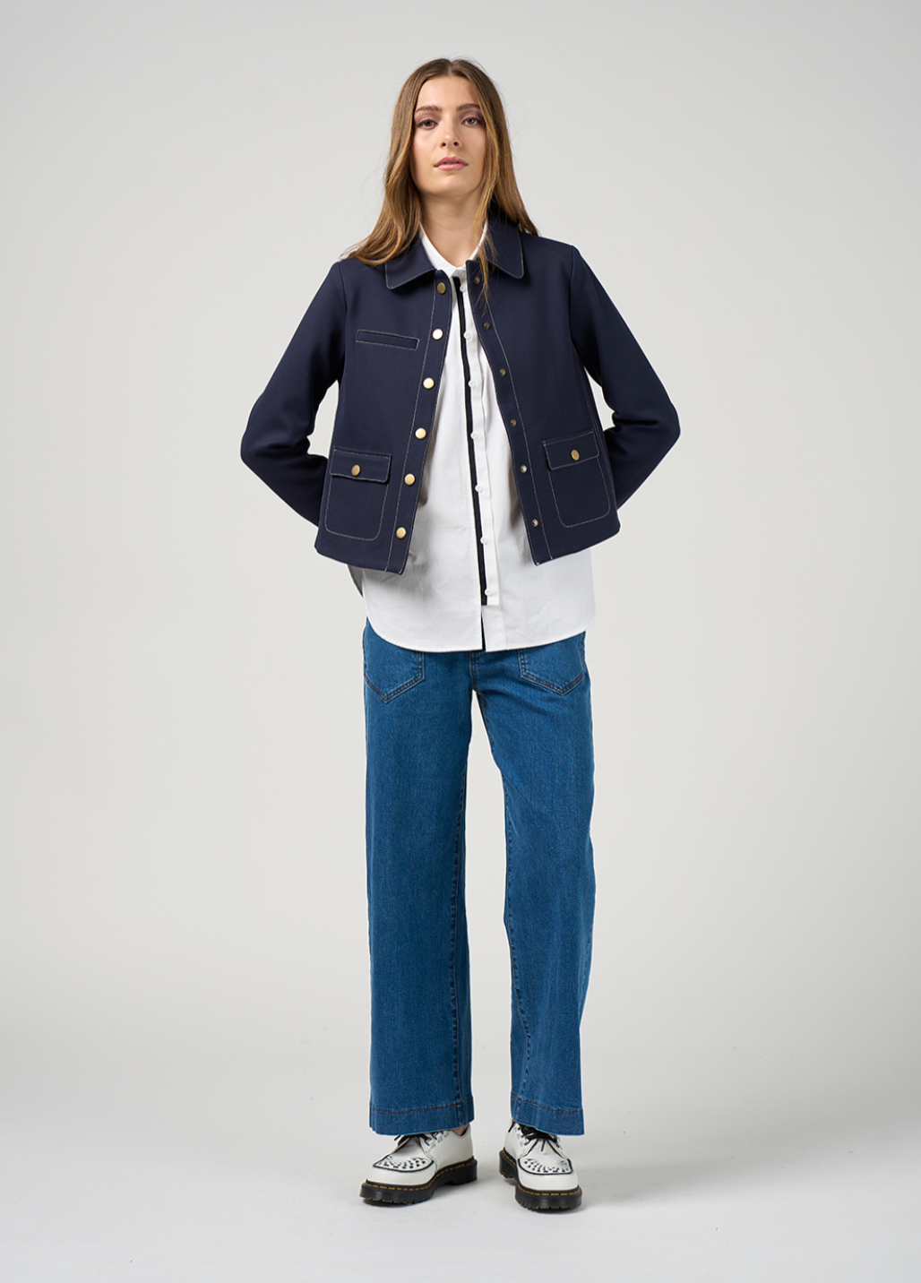 Highlight Jacket Navy Madly Sweetly