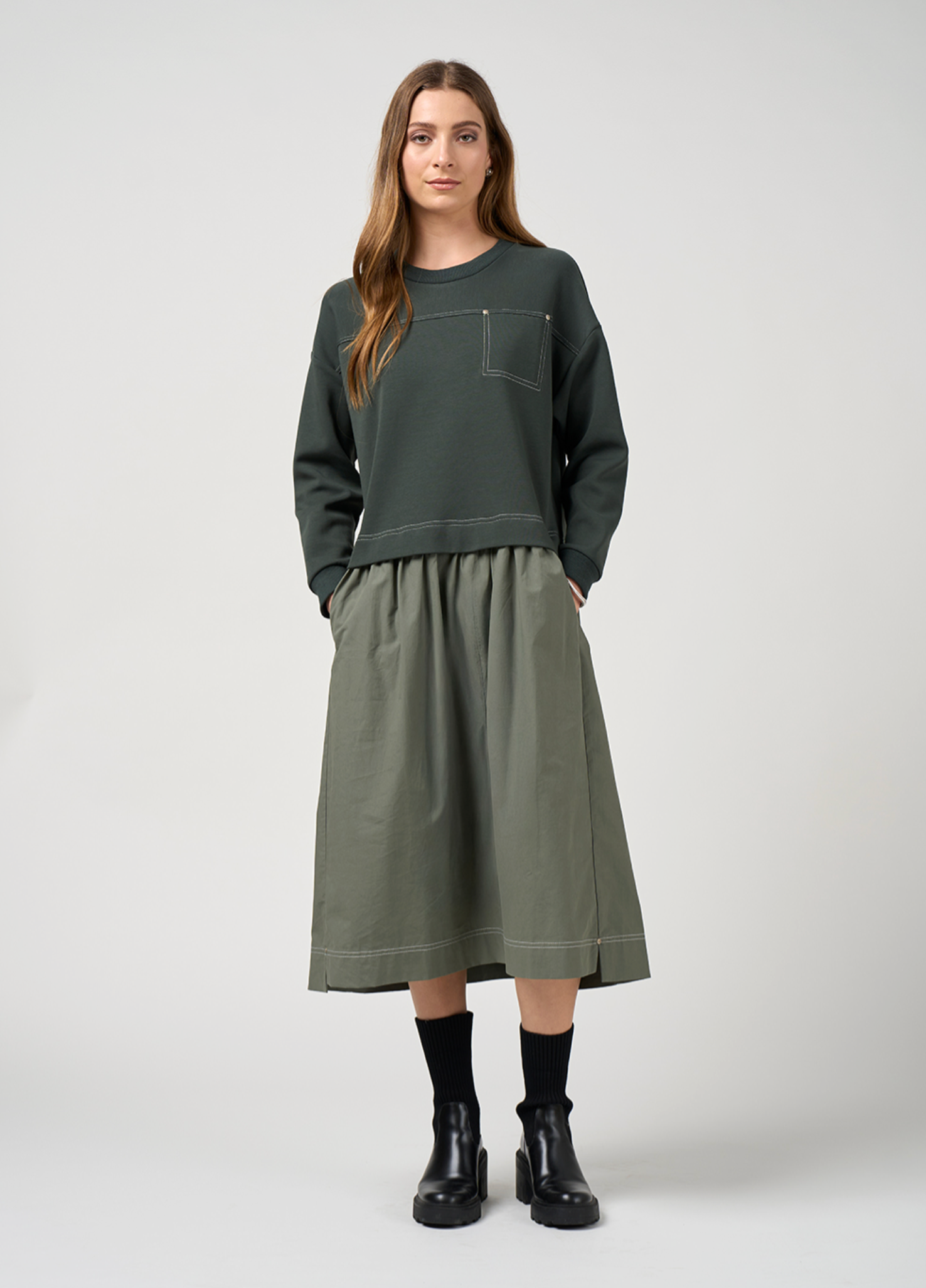 McKenzie Dress Forest Madly Sweetly
