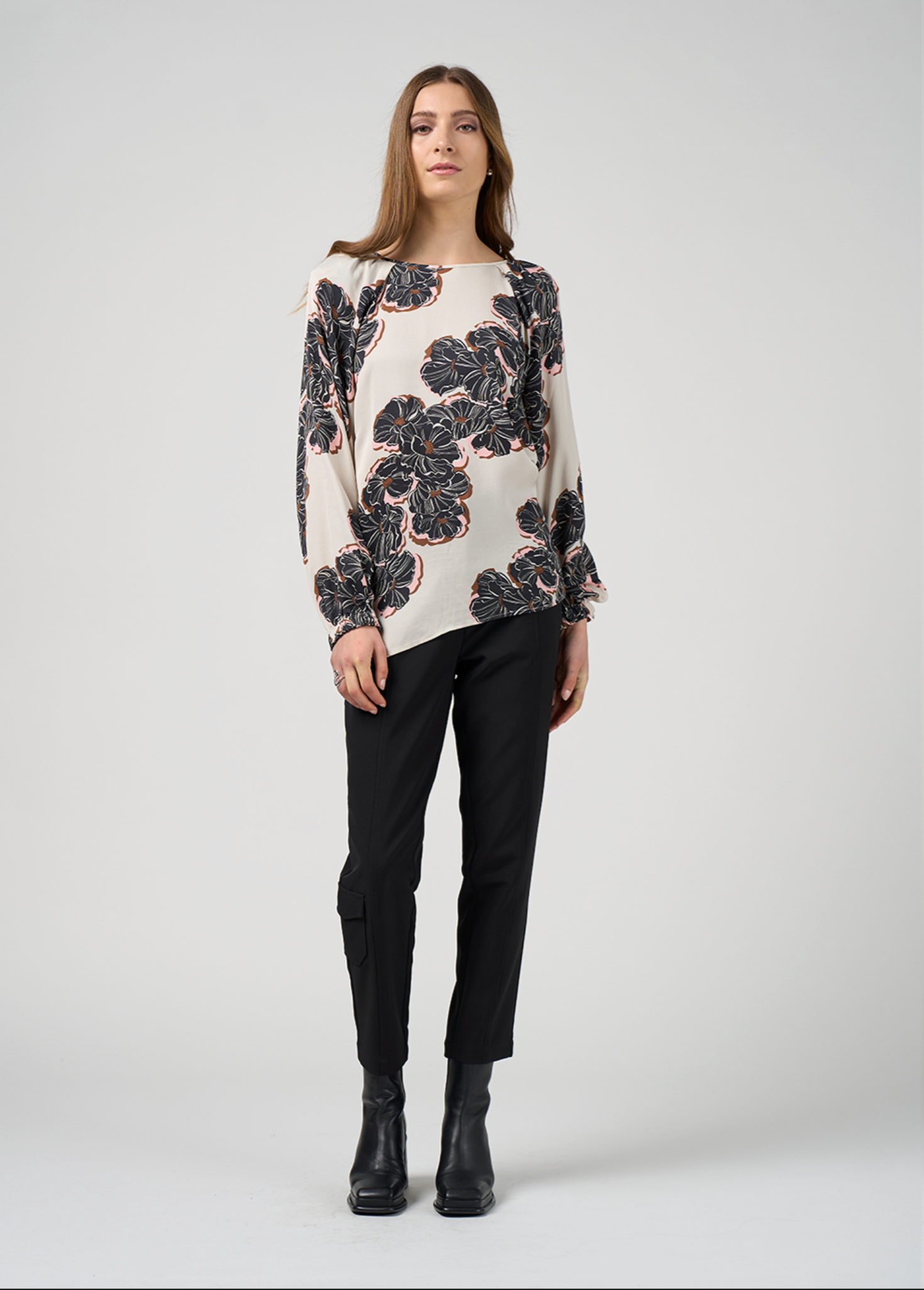 Wood Rose Top Pumice Multi Madly Sweetly