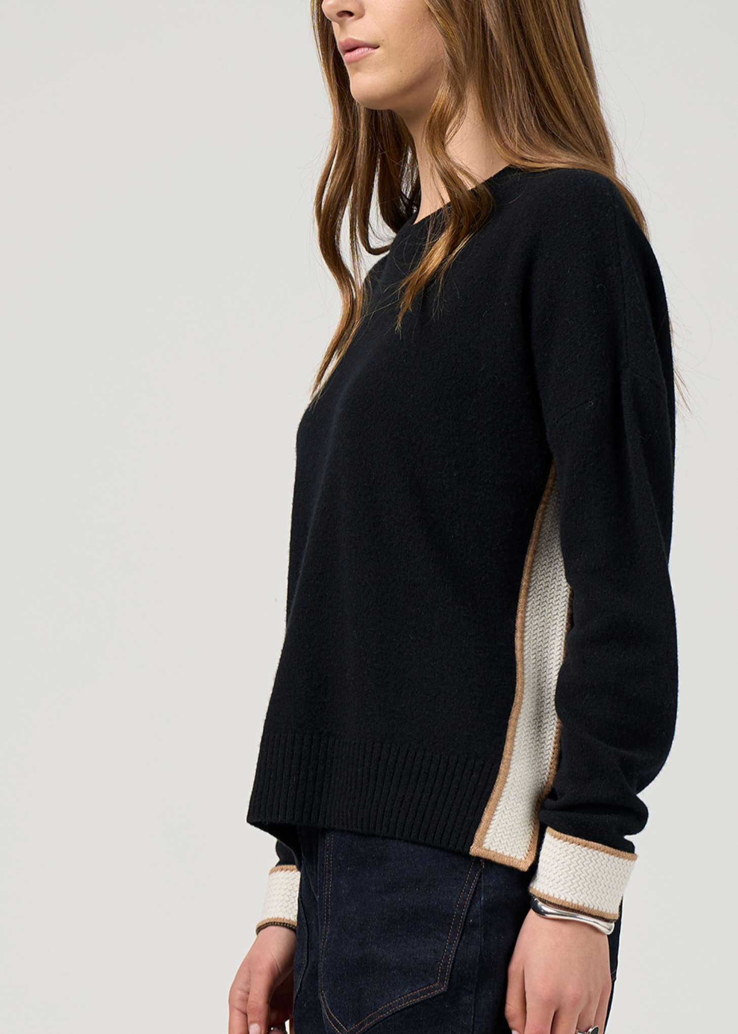 College Sweater Black/Winter Madly Sweetly