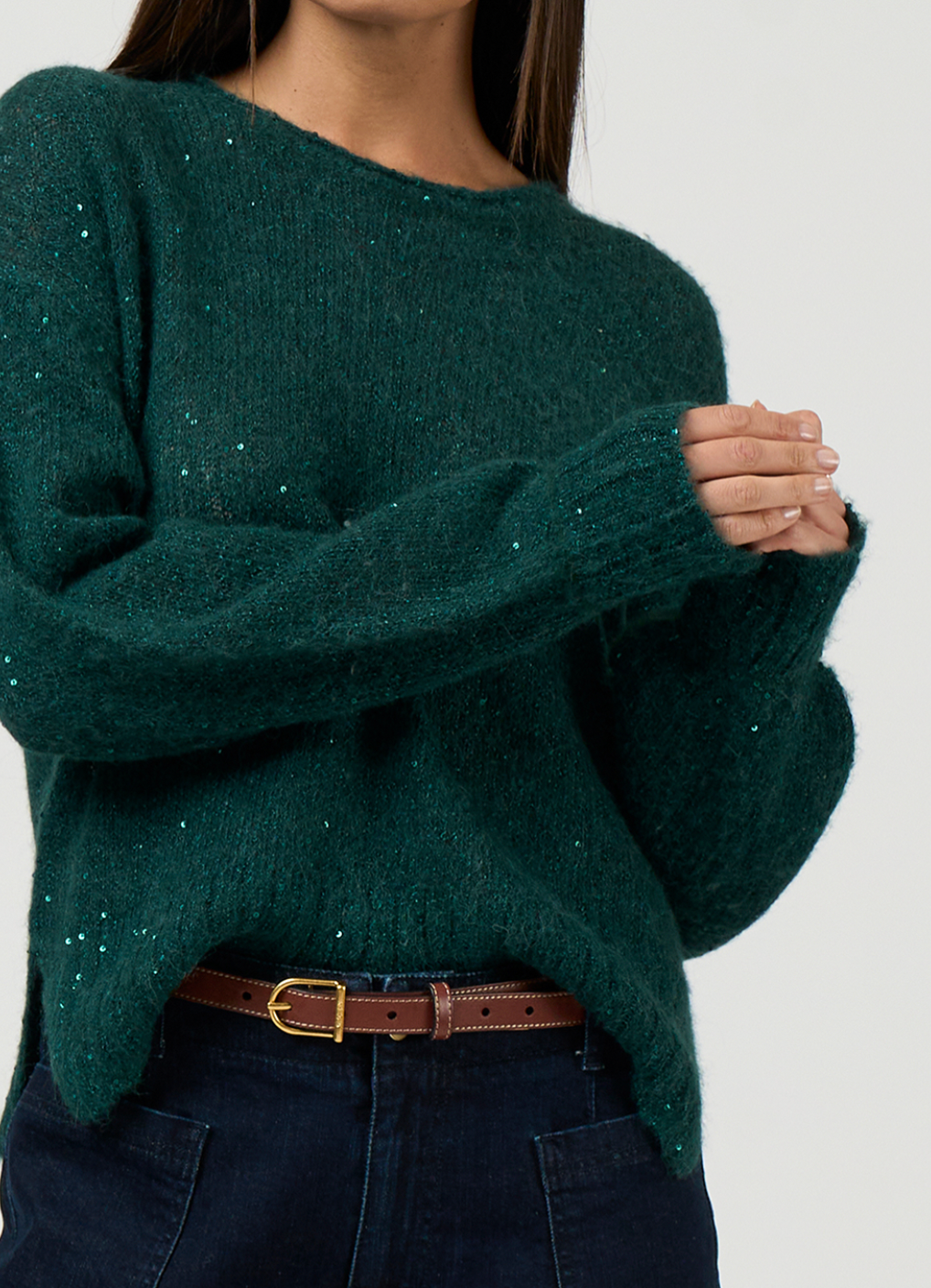Ritz Sweater Loobie's Story Evergreen