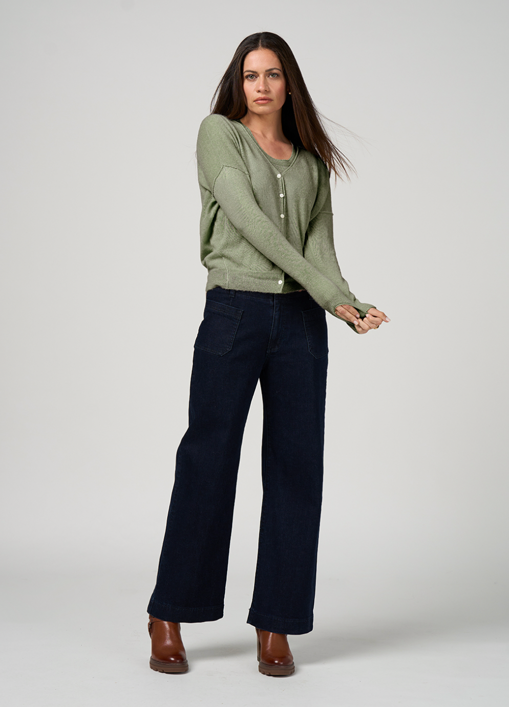 Lumira Cardigan Loobie's Story Sage