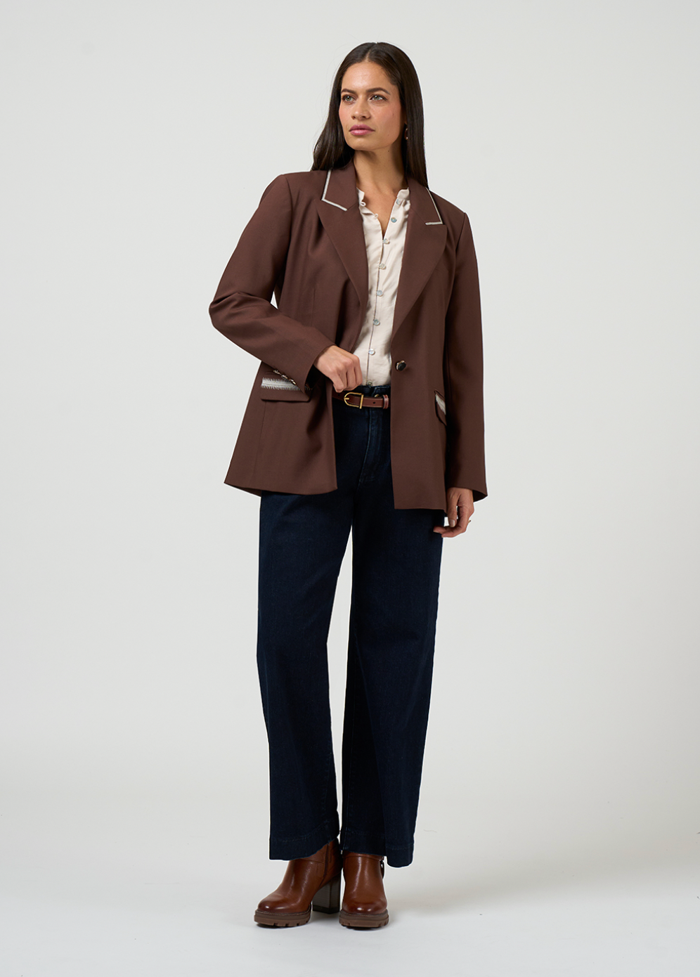 Bespoke Blazer Cocoa Loobie's Story