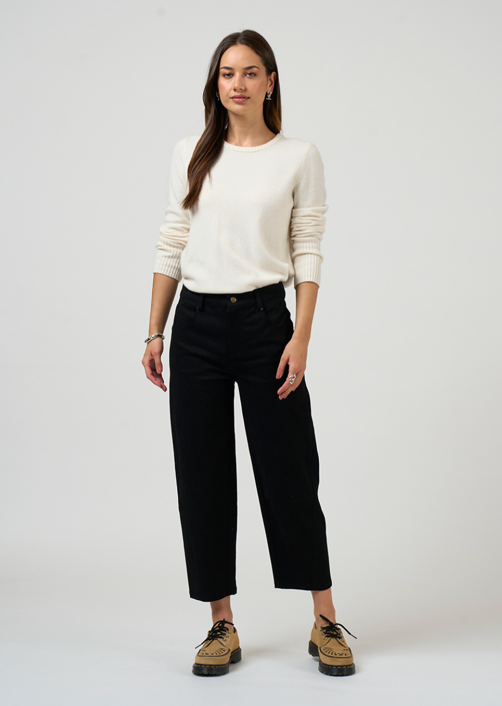 Uni Sweater Winter White Madly Sweetly