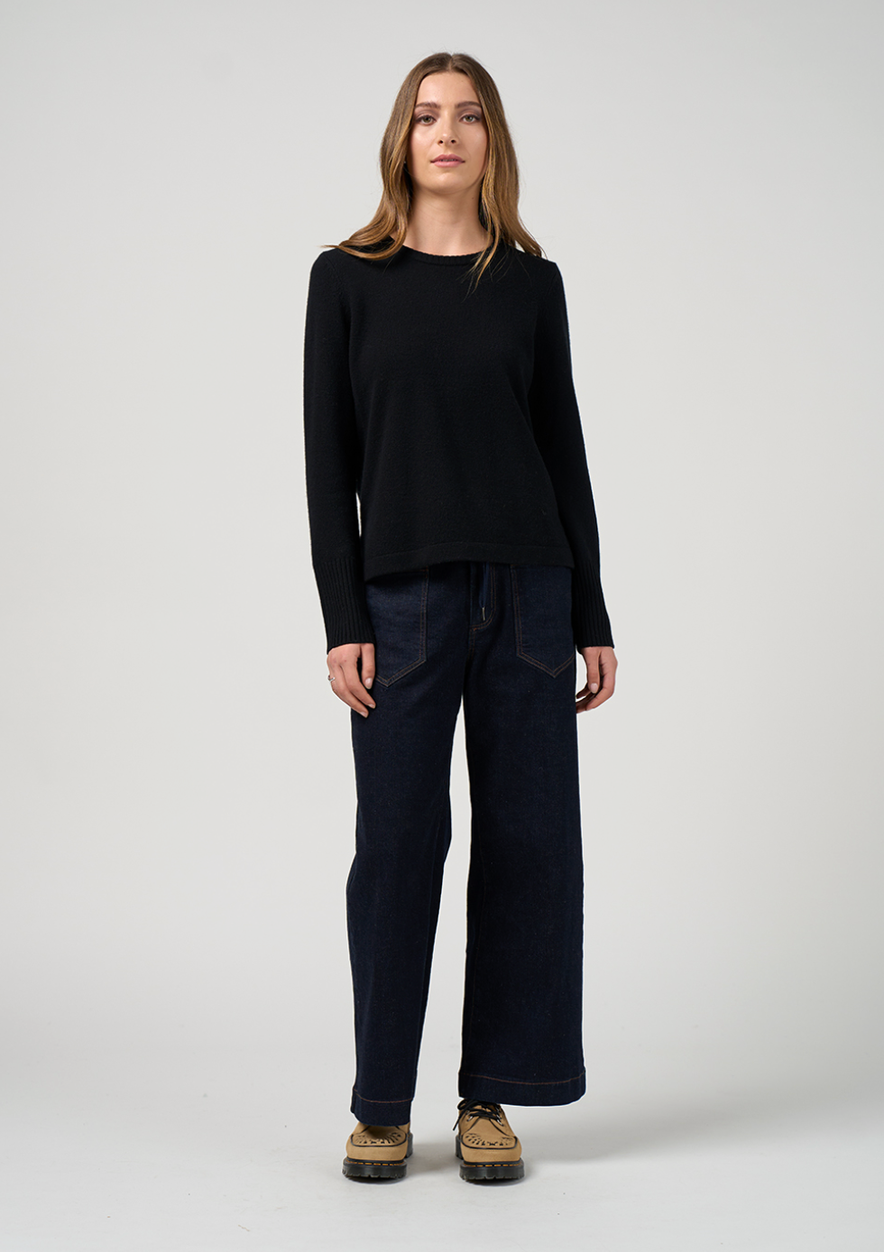 Uni Sweater Black Madly Sweetly