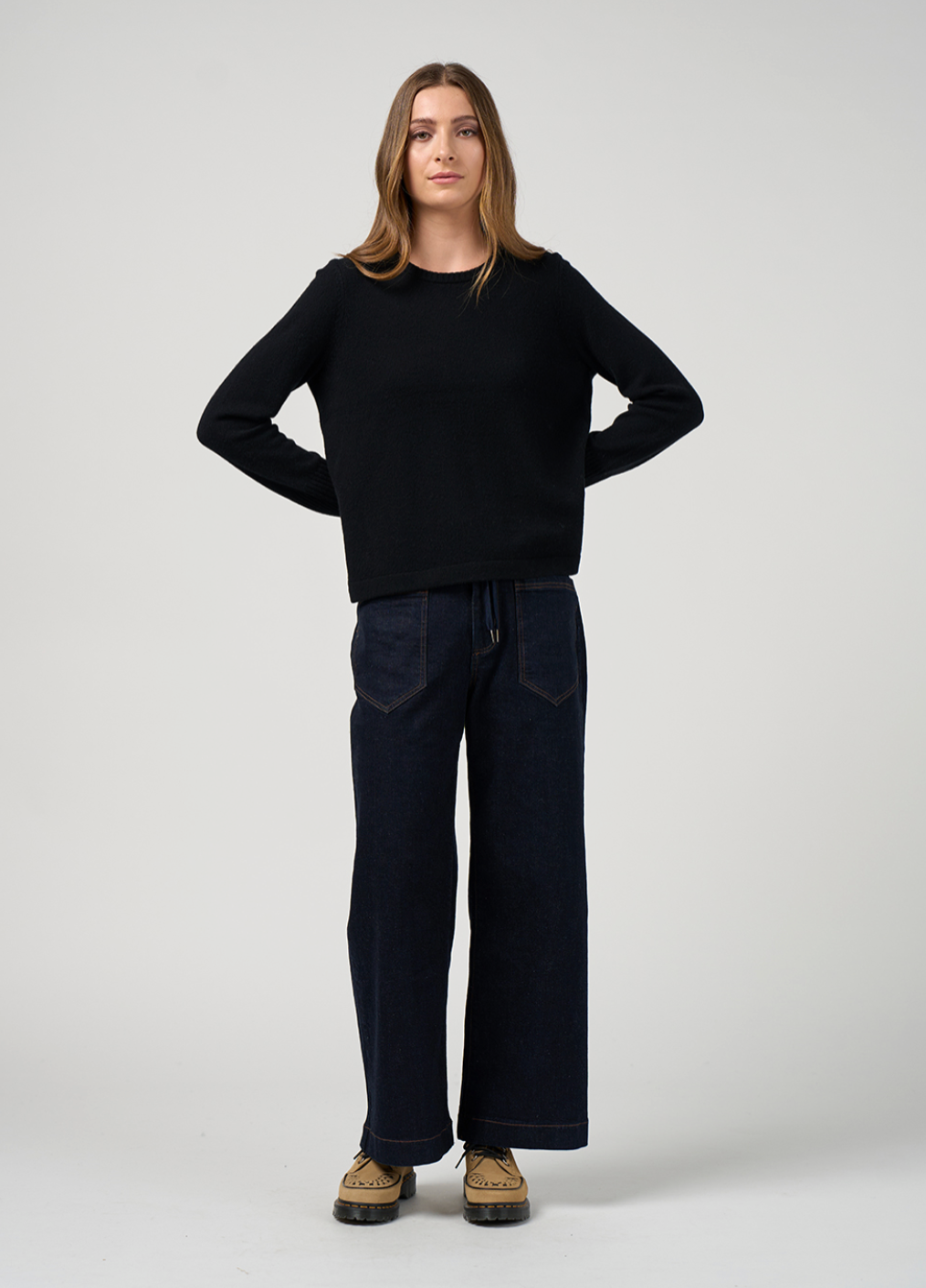 Uni Sweater Black Madly Sweetly
