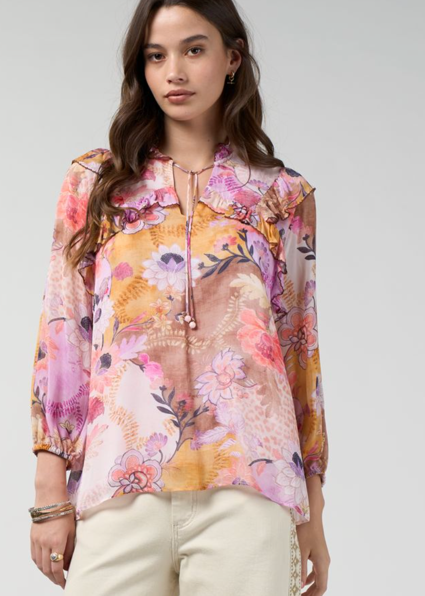 Loobie's Story Batika Blouse - Multi