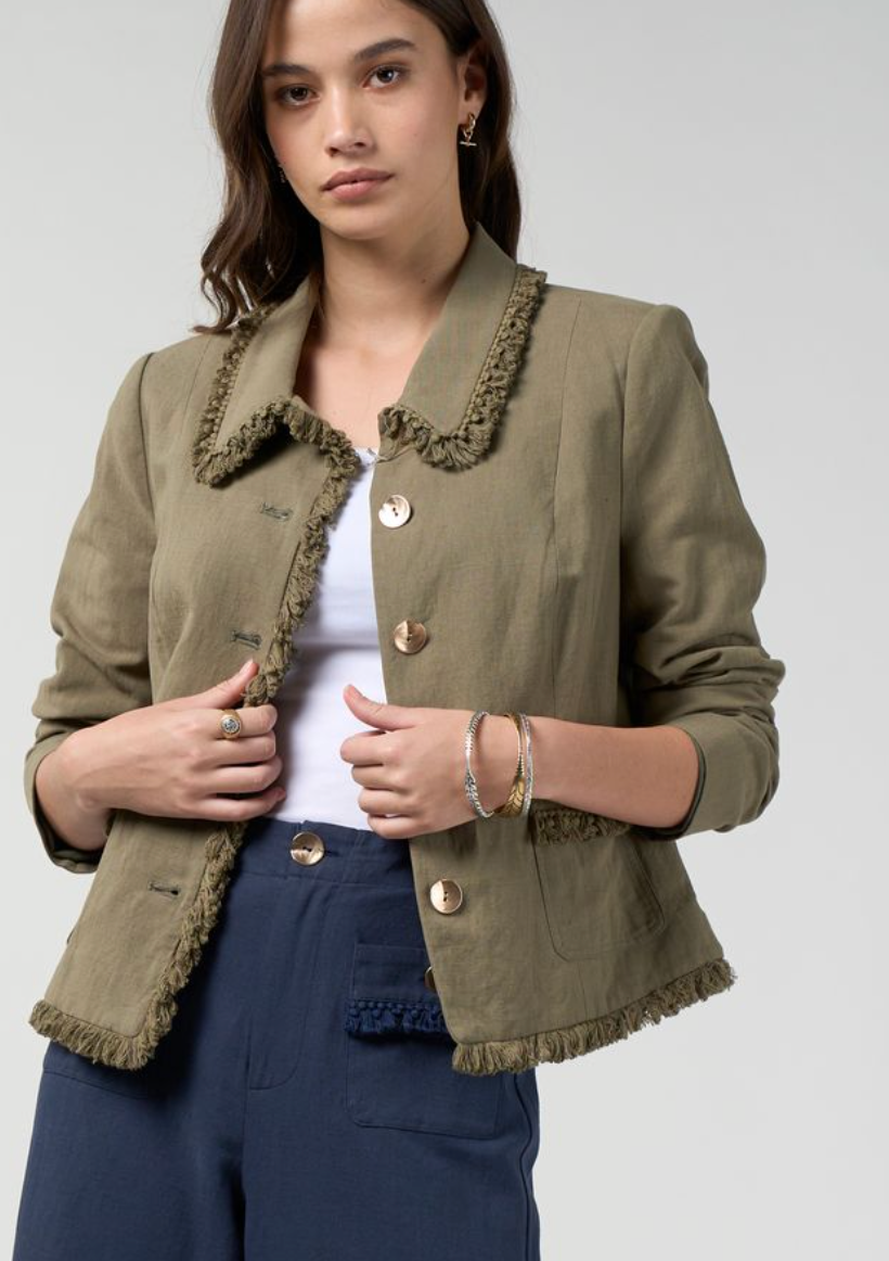 Loobie's Story Navi Jacket - Soft Olive