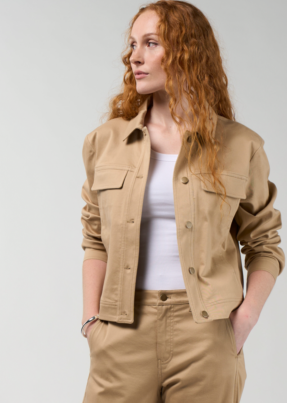 Madly Sweetly Essence Jacket - Sand