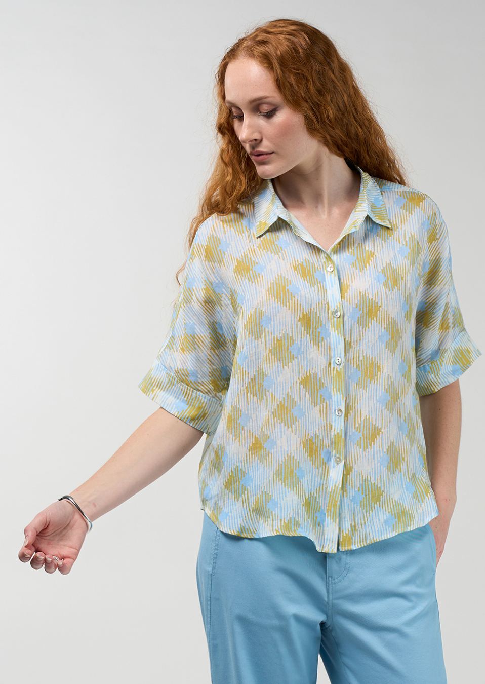 Madly Sweetly Frequency Shirt - Blue Multi