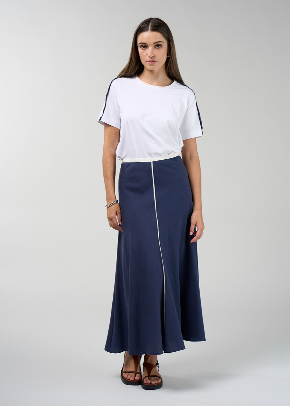 Madly Sweetly Duality Skirt - Navy