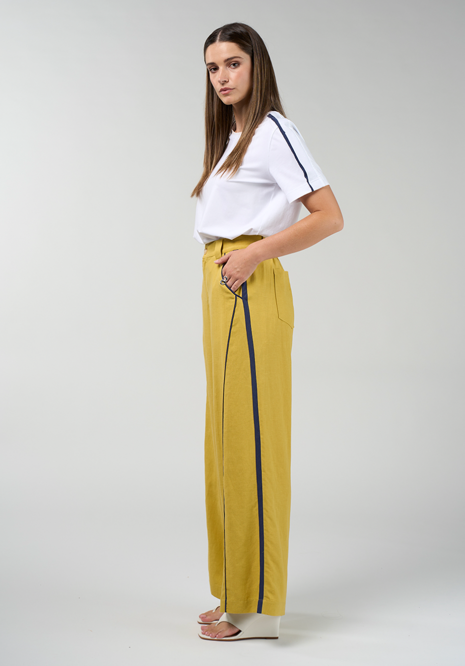 Madly Sweetly Duality Pant - Citron