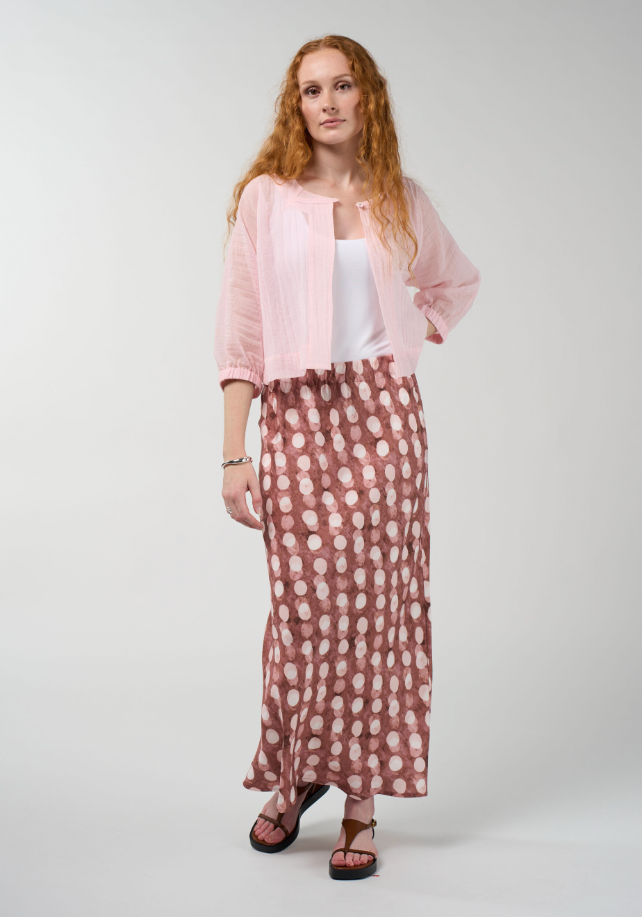 Madly Sweetly Frame Jacket - Blush