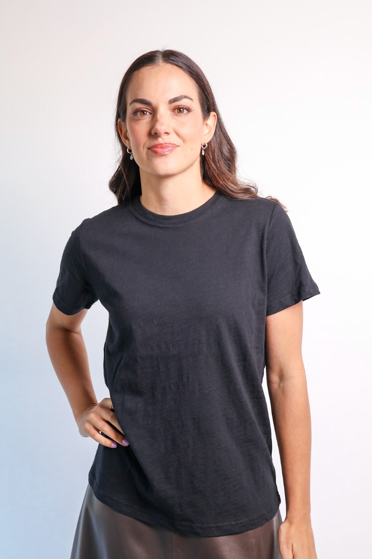 Remy Round  Neck T Shirt Velveteen Rabbit - Black