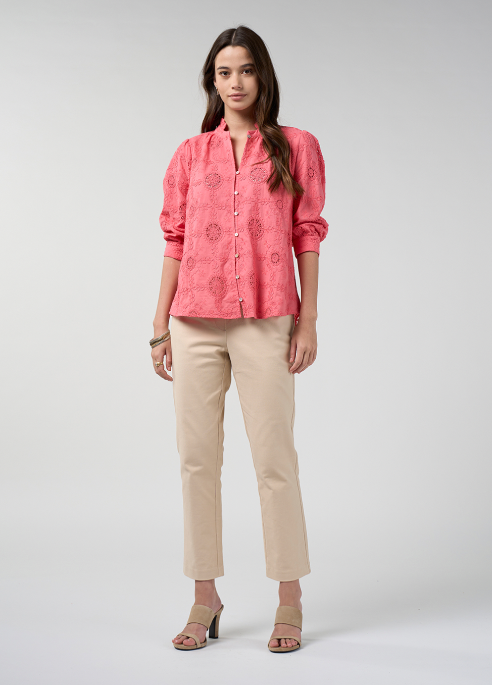 Loobie's Story Asmita Shirt - Coral