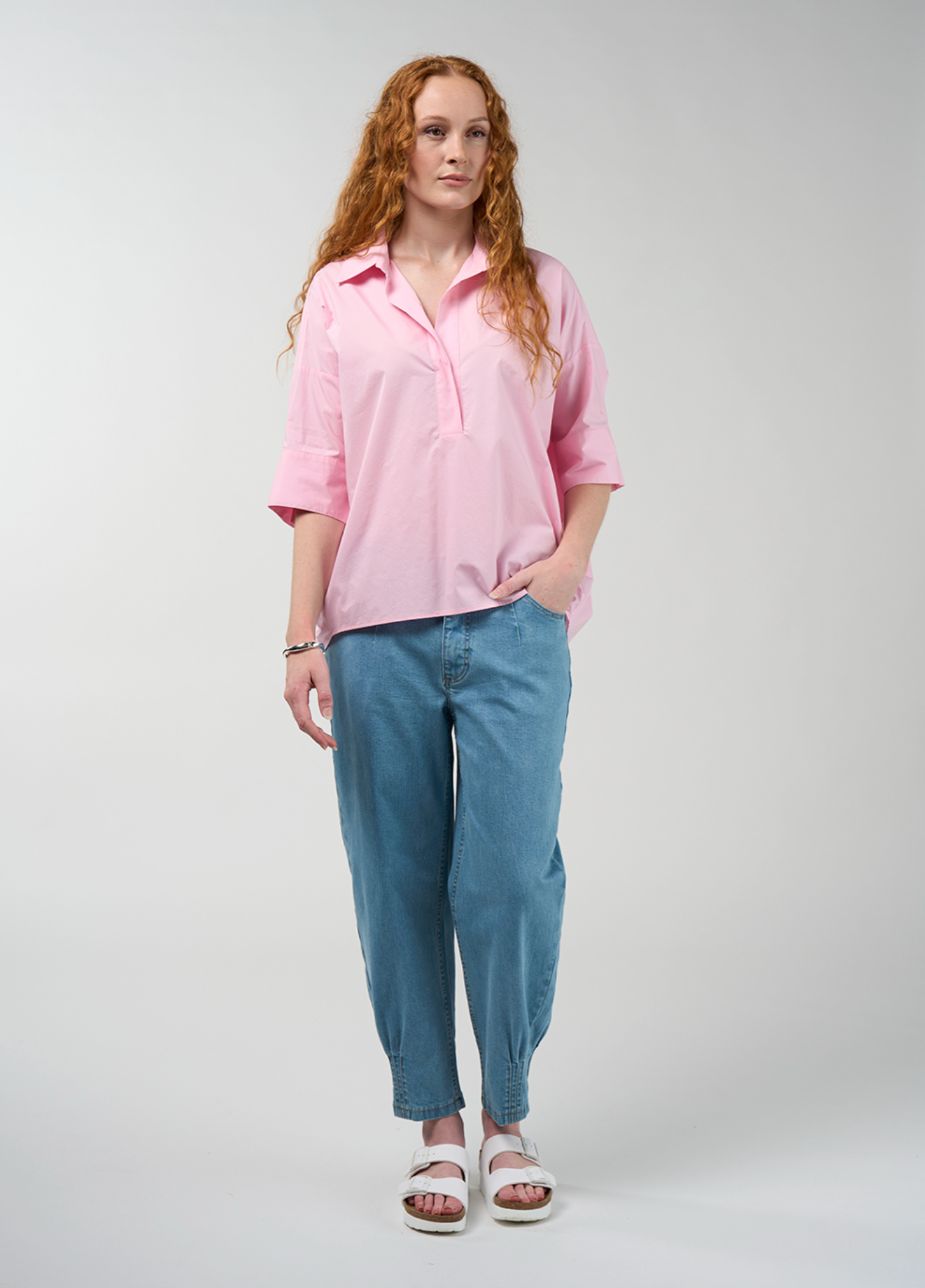 Madly Sweetly Connect Shirt - Ice Pink