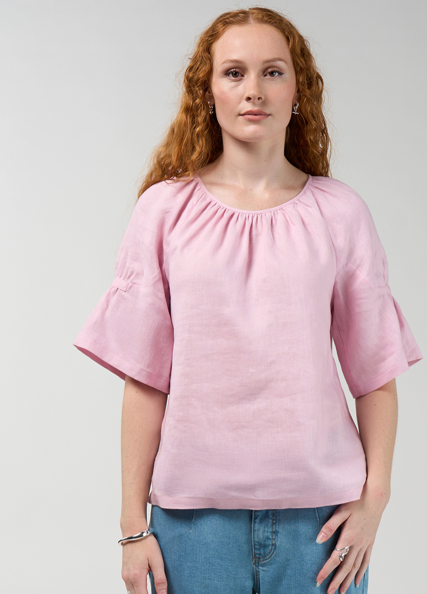 Madly Sweetly Cove Blouse - Ice Pink