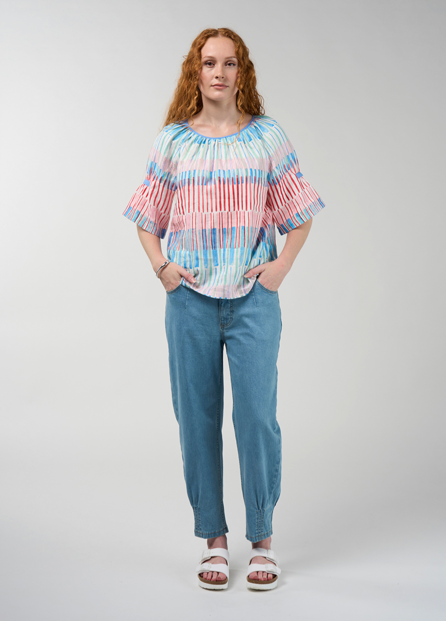 Madly Sweetly Infinity Blouse - Multi