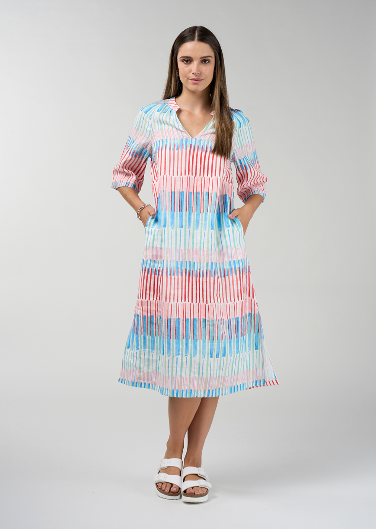 Madly Sweetly Infinity Midi Dress - Multi