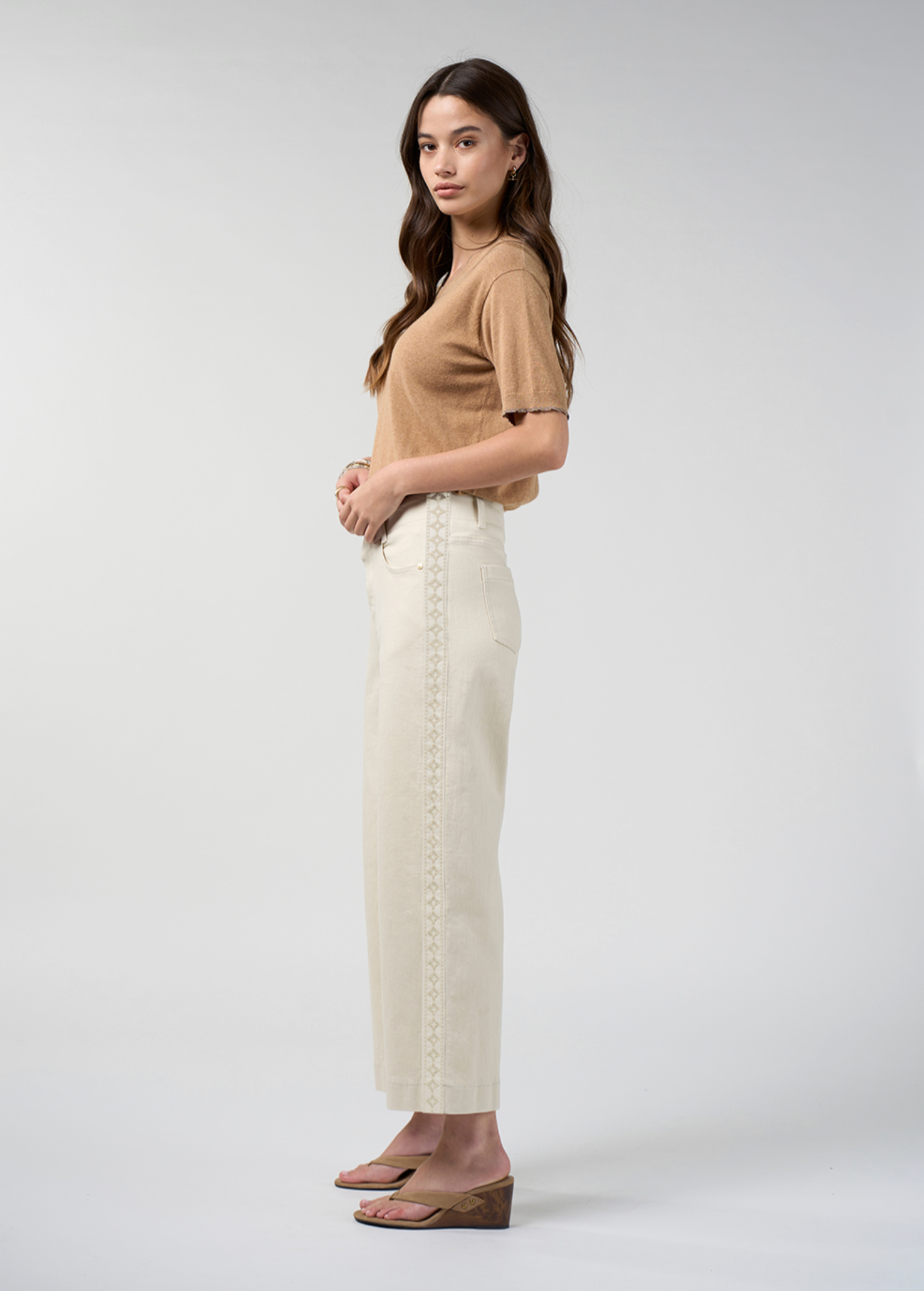 Loobie's Story Galle Pant - Ecru
