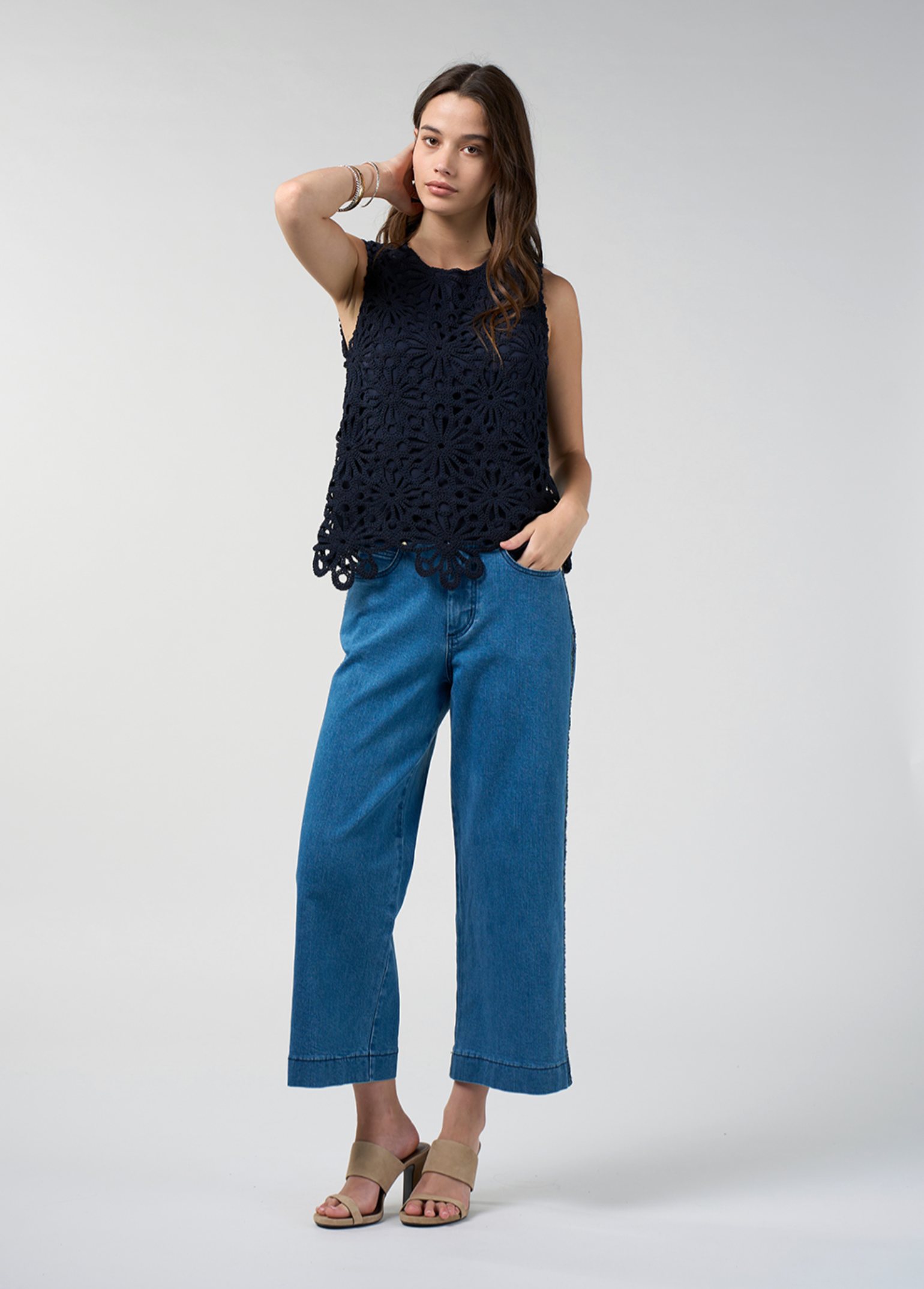 Loobie's Story Meera Top - Indigo