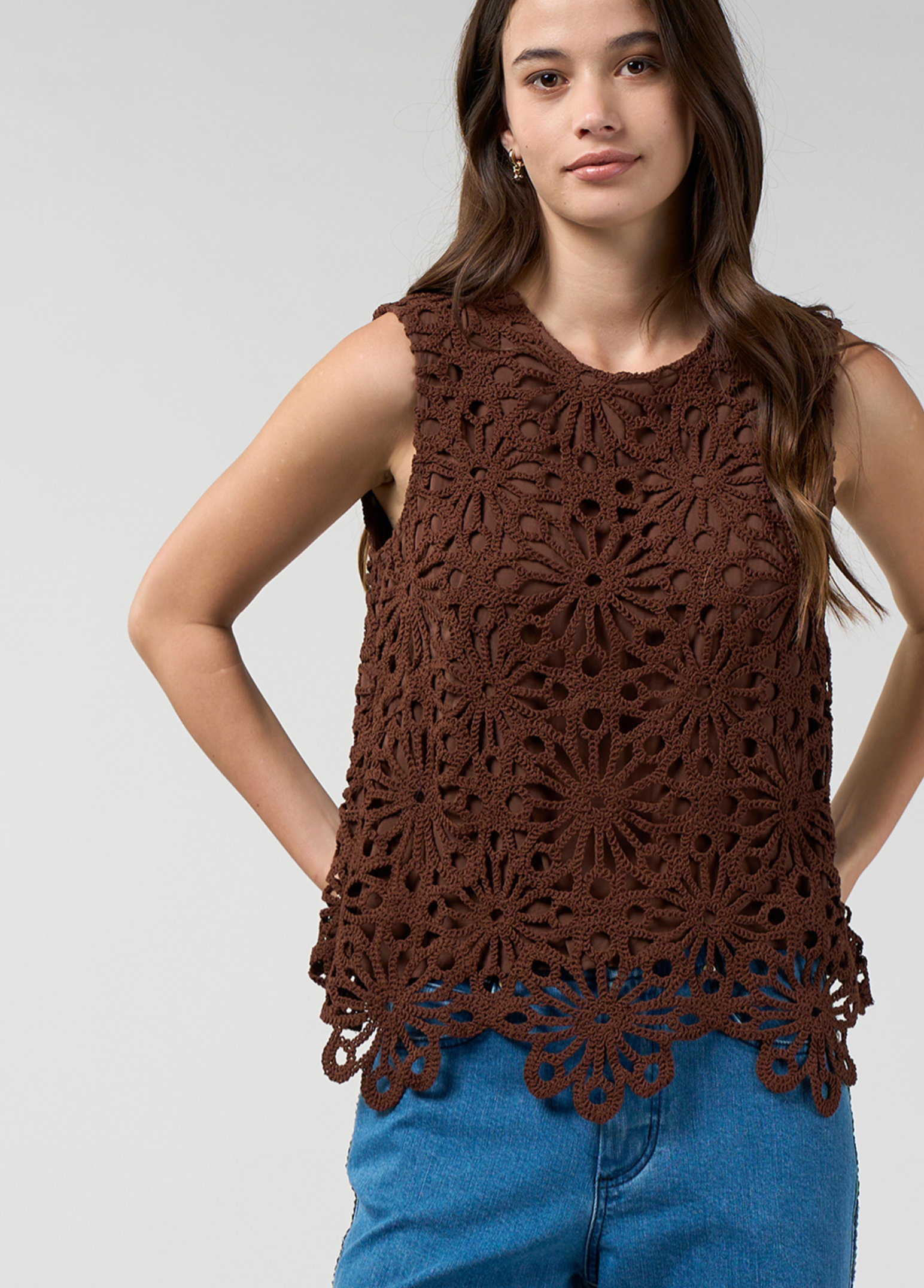 Loobie's Story Meera Top - Espresso
