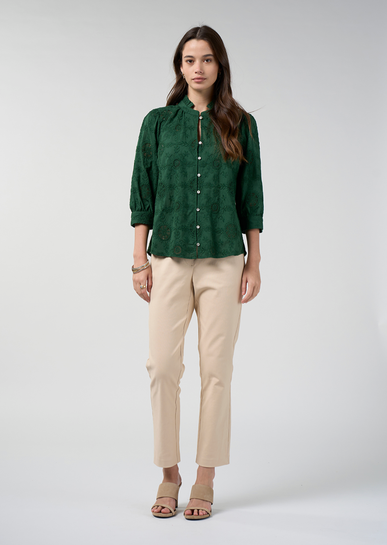 Loobie's Story Asmita Shirt - Jungle Green