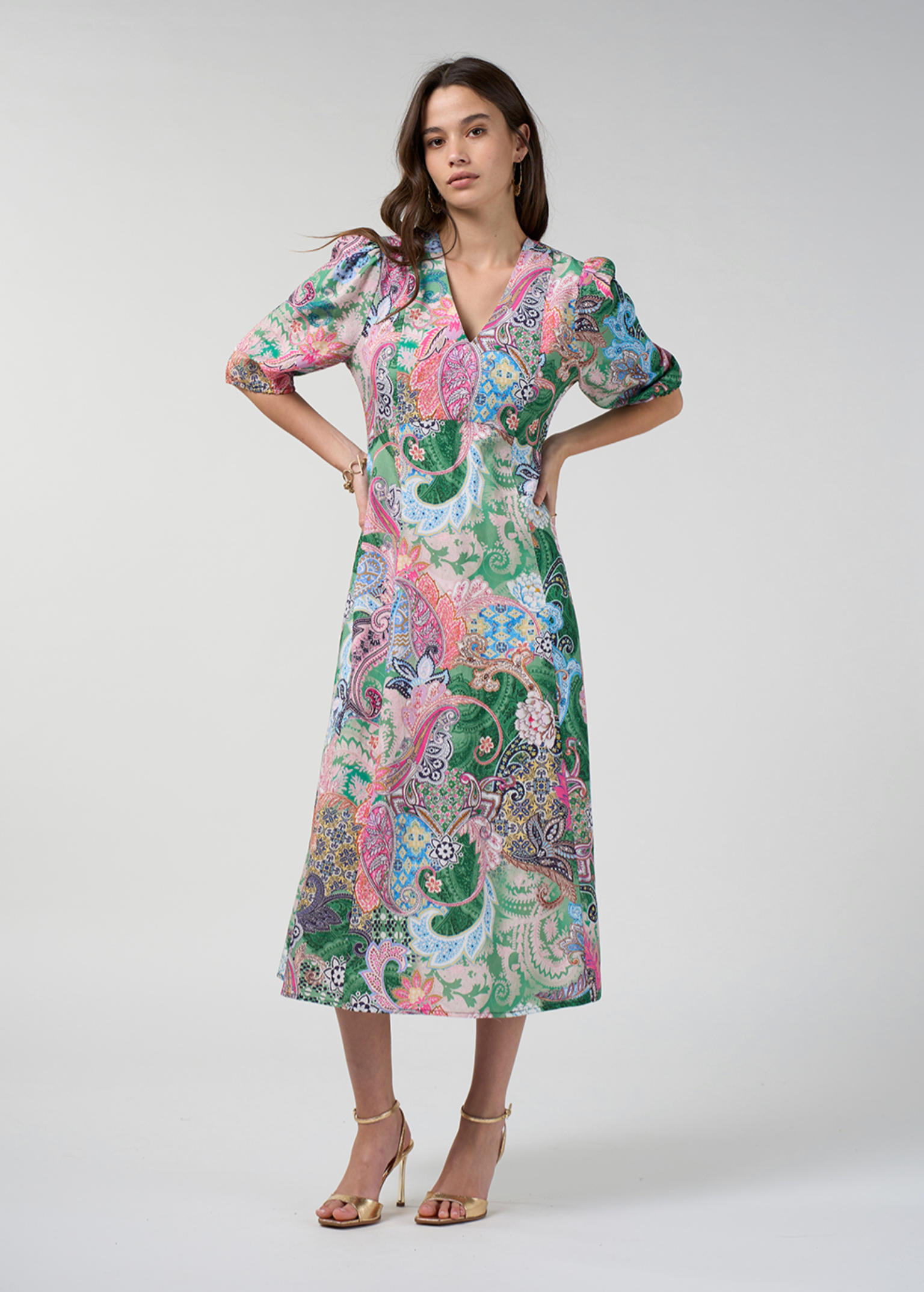 Loobie's Story Hatton Midi Dress - Multi