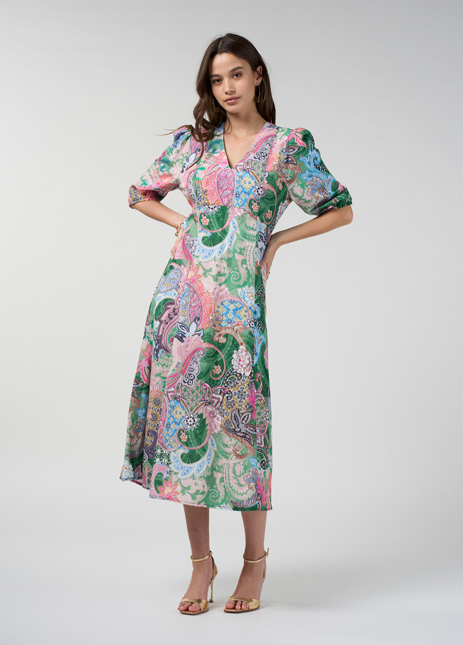Loobie's Story Hatton Midi Dress - Multi