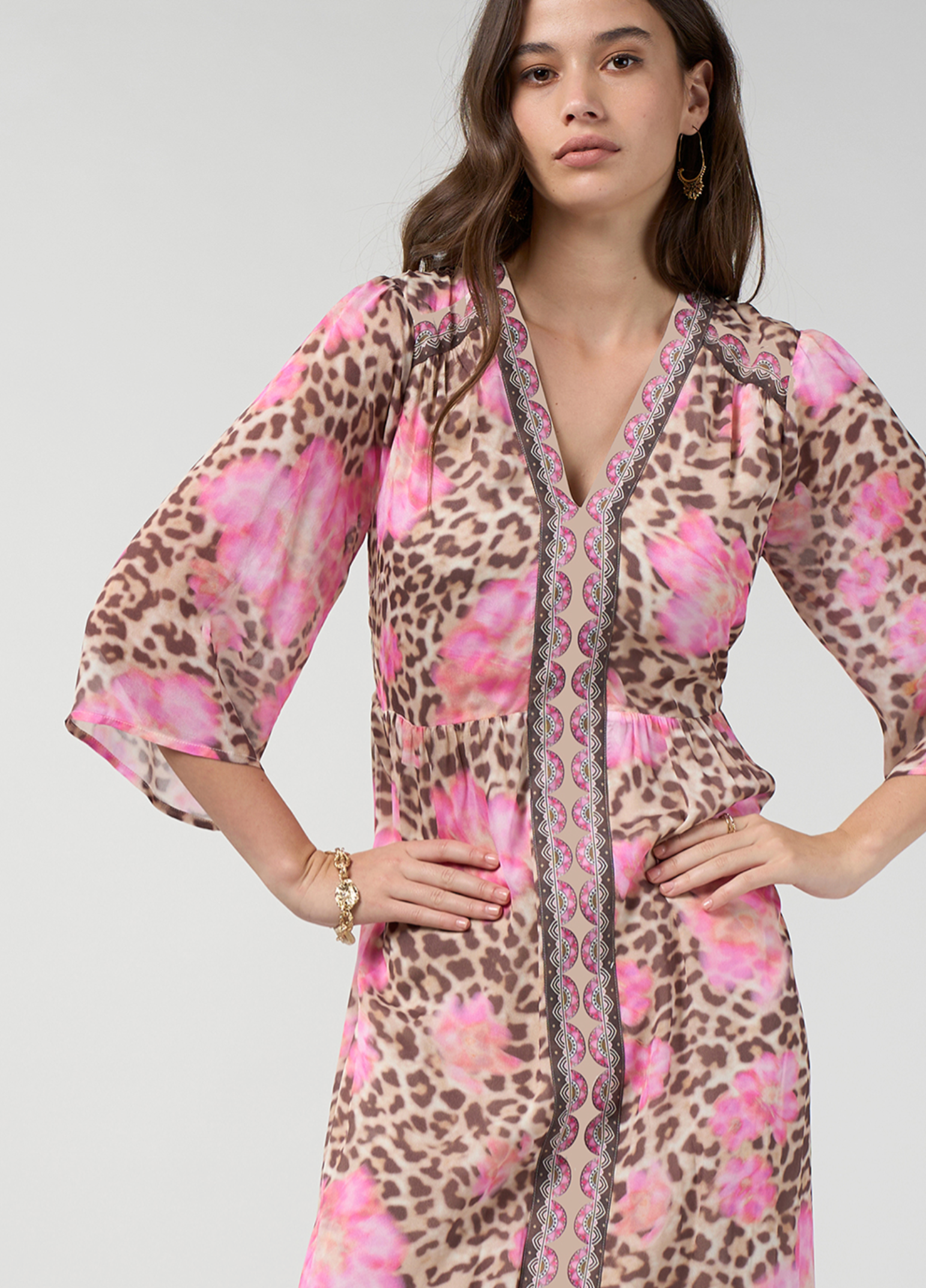 Loobie's Story Yala Midi Dress - Multi