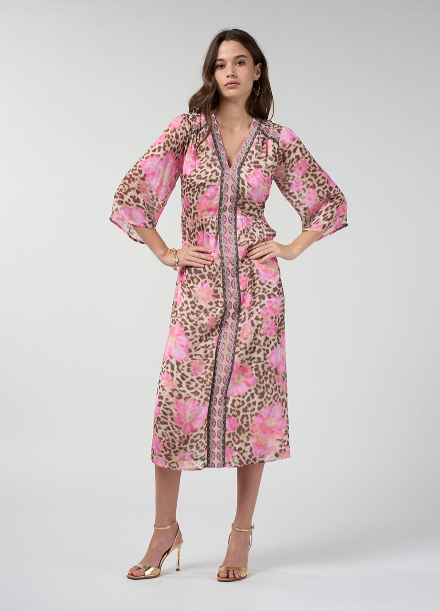 Loobie's Story Yala Midi Dress - Multi